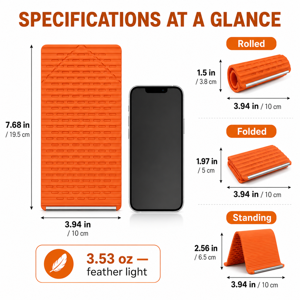 3-Layer Composite - Durable and Anti-Slip